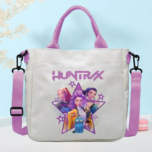 K-Pop Demon Hunters Canvas Shoulder Bag