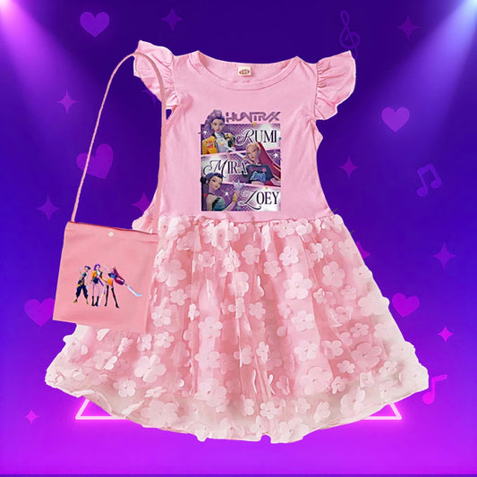 K-Pop Demon Hunters Princess Party Dress