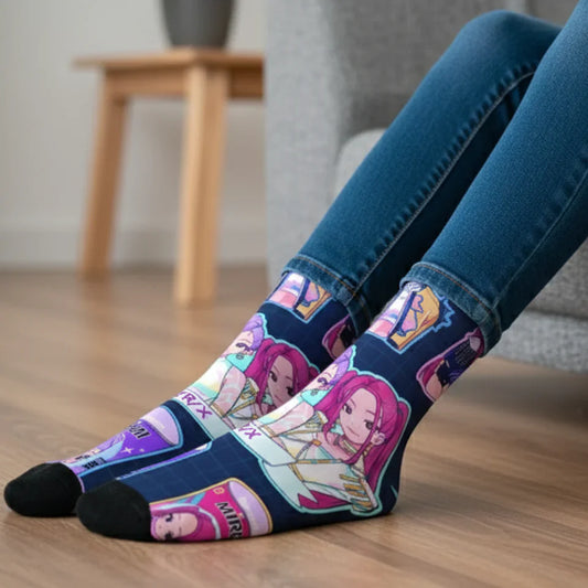 K-Pop Demon Hunter Printed Socks