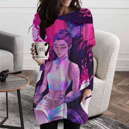 Anime K-Pop Devil Hunter T-shirt – Harajuku Style for Fans