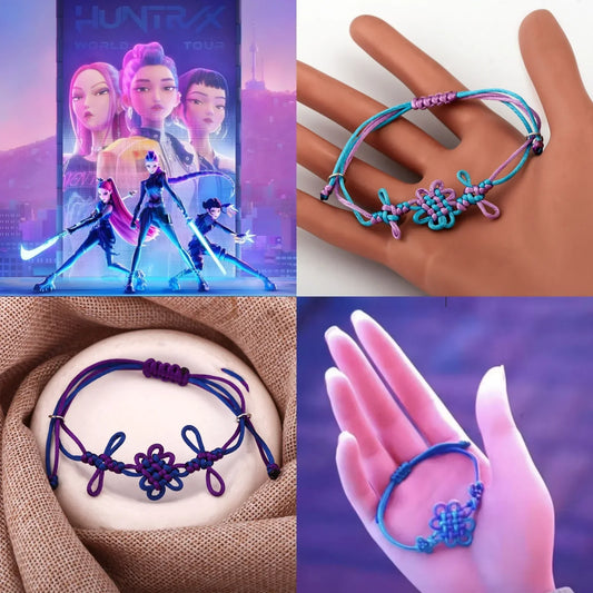 Anime KPop Demon Hunters Rumi Cosplay Bracelet – Perfect Halloween Accessory