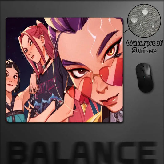 Anime KPOP Demon Hunters Extra Large Gaming Mouse Pad – Smooth &amp; Durable