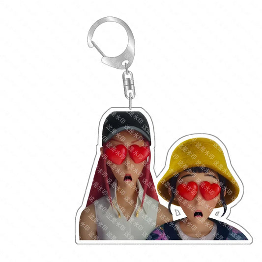 Anime Huntr-x K-Pop Demon Hunters Keychain – Perfect for Fans and Collectors