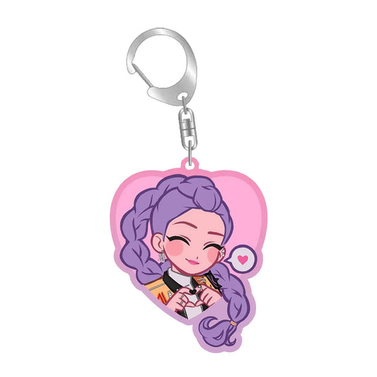 K-Pop Demon Hunters Acrylic Keychain