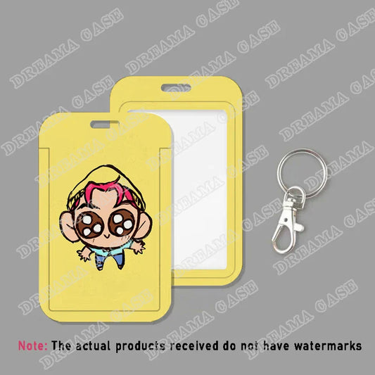 Kpop Demon Hunters Keychain Card Holder – Huntrix, Saja &amp; More