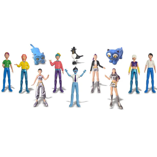 KPop Demon Hunters Figures – Huntrix, Rumi, Tiger &amp; Collectible Ornaments