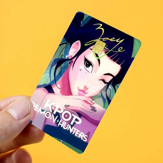 Demon Hunters ZOEY Credit Card Skin Stickers – Stylish &amp; Durable Protection