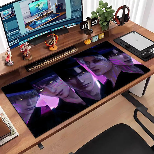 Funny KPop D-Demon H-Hunters Large Gaming Mouse Pad – Durable &amp; Stylish