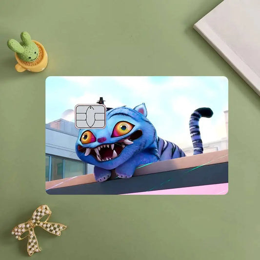 KPop Demon Hunters Tiger – Stylish Card Film Skin Stickers