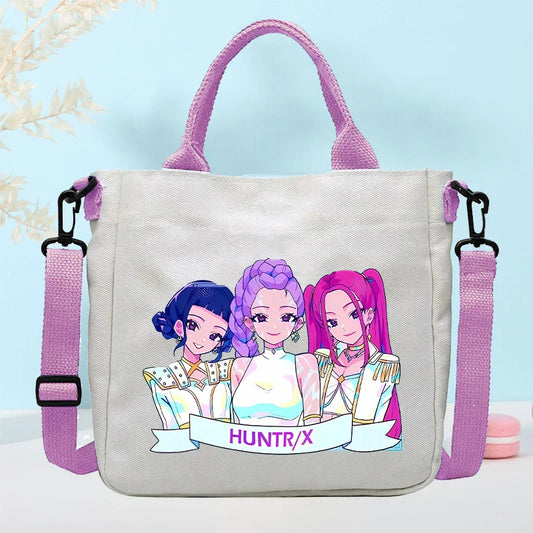 K-Pop Demon Hunters Canvas Shoulder Bag