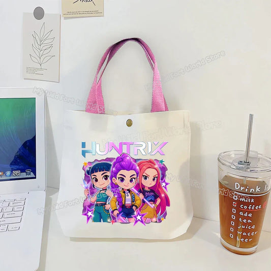 KPop Demon Hunters Canvas Tote Bag