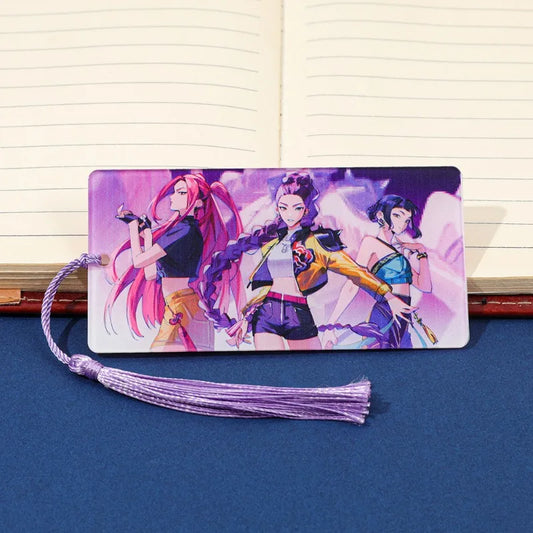 KPop Demon Hunters Bookmarks – Fashionable Anime Stationery for Fans