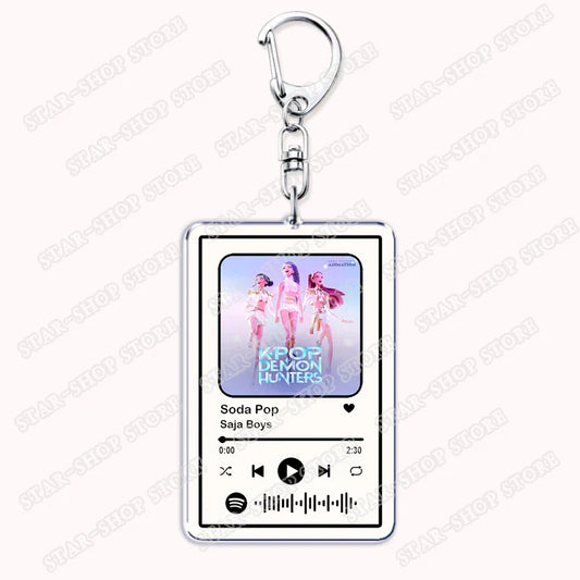 Hot Kpop Cartoon Demon Keychains – Trendy Accessories for Fans