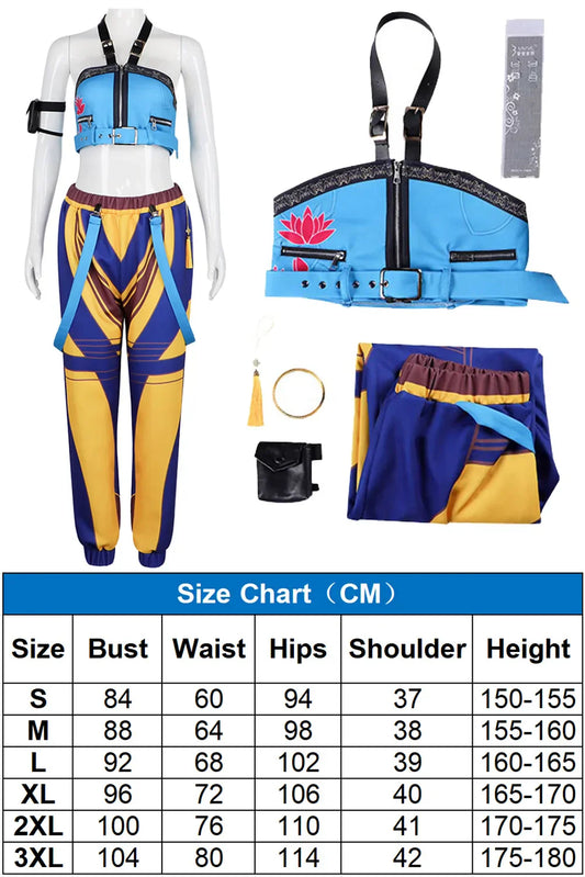 Zoey Demon Hunter KPop Cosplay Costume – Perfect for Fans and Role Play