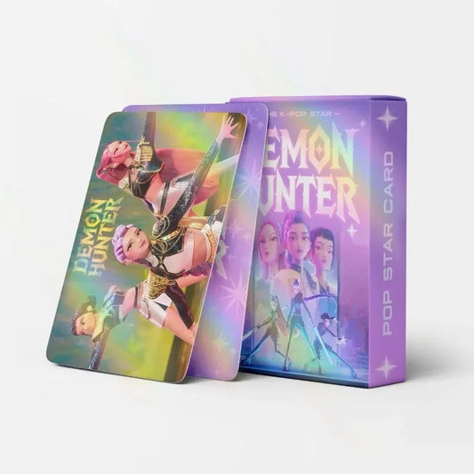 Kpop Demon Hunter Laser Card Collection – Perfect for Anime and Kpop Fans