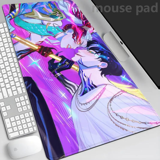 KPop D-Demon H-Hunters Mouse Pad – Ultimate Gaming Desk Accessory
