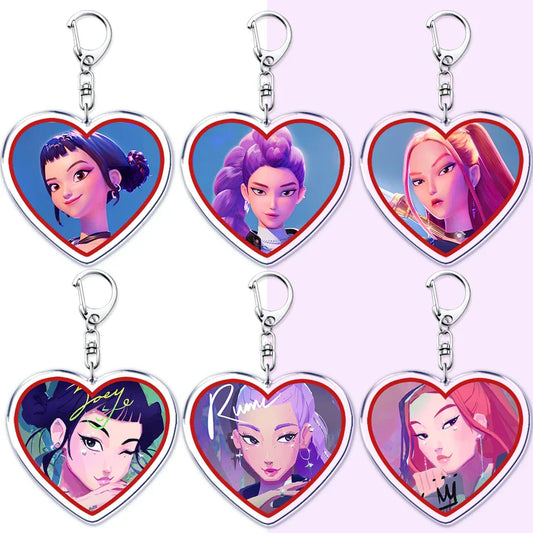 Kpop Demon Girls Keychain