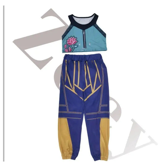 2025 Children Rumi Zoey Mira 3D Print Cosplay Costume for Halloween &amp; Carnival