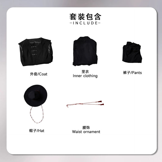 HUNTR/X KPOP Demon Hunters Saja Boys Cosplay Costume – Ultimate Role Play Attire