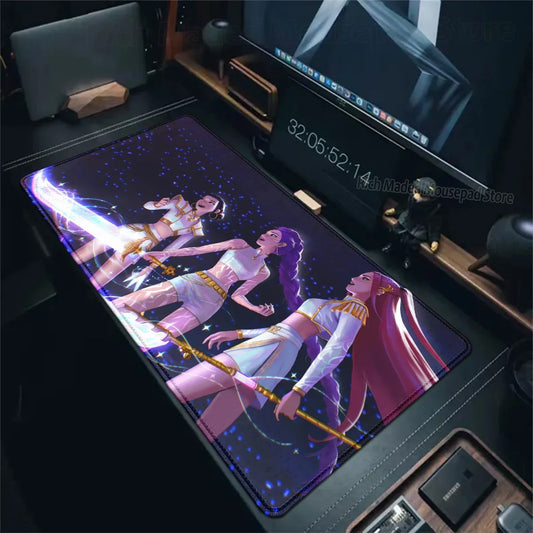 KPop D-Demon H-Hunters Mouse Pad – Non-slip Gaming Desk Mat for Fans