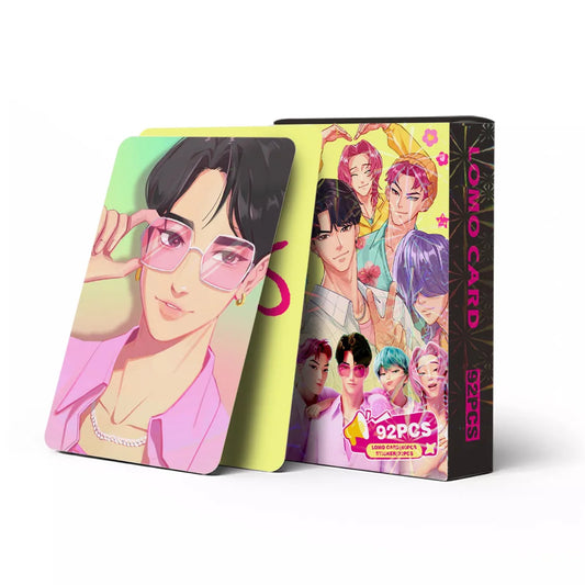 KPop Demon Hunters Stickers &amp; Photo Cards – Perfect for Fans &amp; Collectors