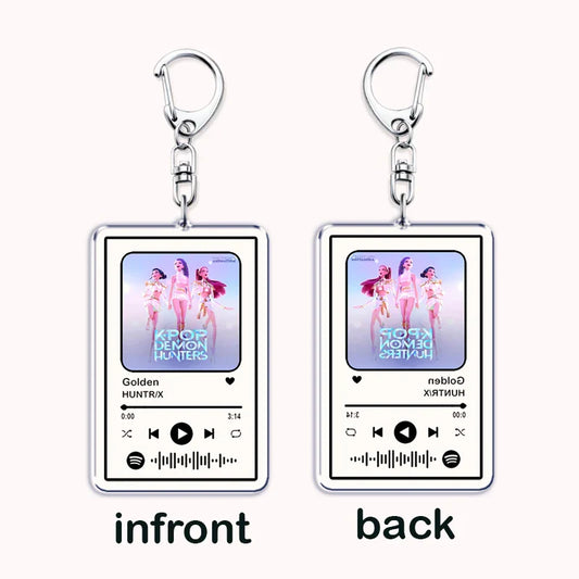 K-Pop Demon Hunters Cartoon Keychains