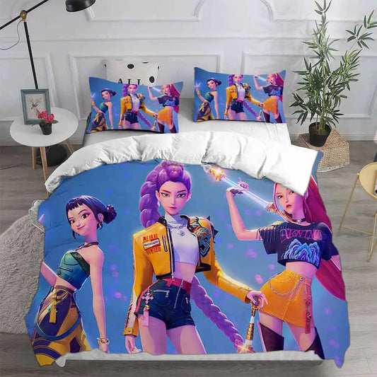 KPop Demon Hunters Bedding Sets – Stylish Comfort for Fans of All Ages