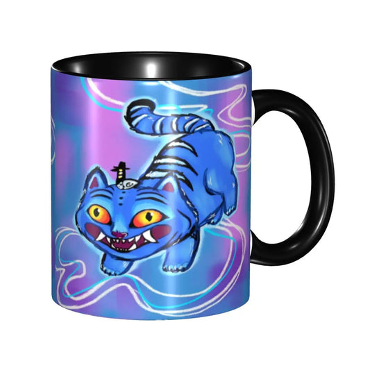 Derpy Tiger Kpop Demon Hunters Huntrix Coffee Mug – A Must-Have for Kpop Fans