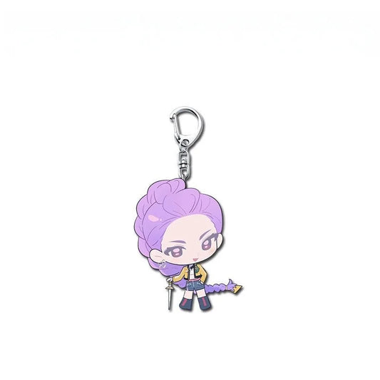 Demon Hunters Kpop Rumi Mira Zoey Keychain – Perfect Cosplay &amp; Gift Accessory