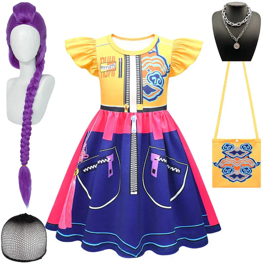 K-Pop Demon Hunter Girls’ Cosplay Costume