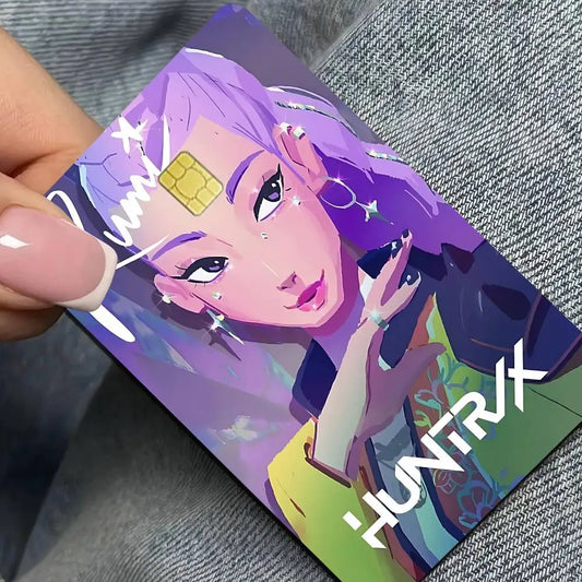 Popular Korean Group Movie D-demon H-hunters Credit Card Skin Stickers