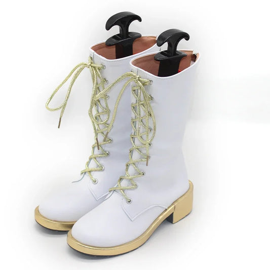 Game Anime Shoes – Zoey Cosplay Boots for Demon Hunters