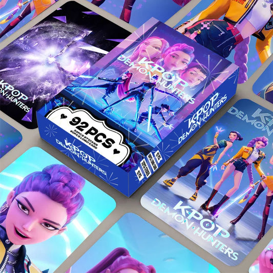 Kpop Demon Hunter Collectible Cards – Cute Anime Gifts for Students