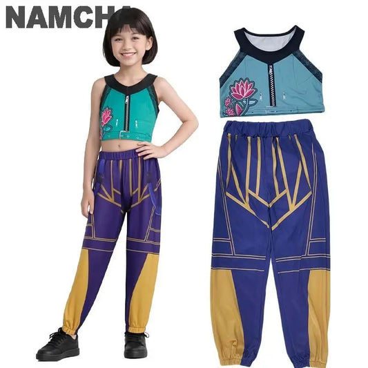 Demon Hunters Cosplay Costumes for Girls – Zoey, Mira, Rumi Fantasy Outfits