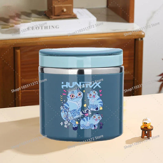 Move K-Pop Demon Hunters Thermal Lunch Box – Stylish &amp; Fun for Students