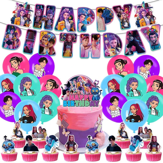 D-Demon H-Hunters Party Cutlery Set – Perfect for Themed Celebrations