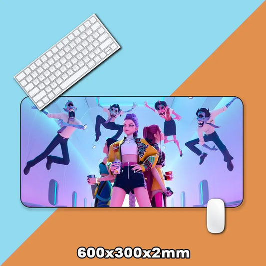 KPOP Demon Hunters Mouse Pad – Perfect for Gaming and Work