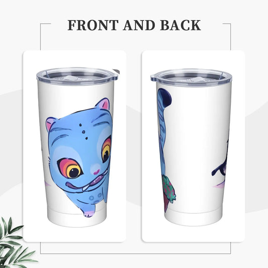 KPop Demon Hunters Tumbler – Stylish Vacuum Insulated Thermal Cup