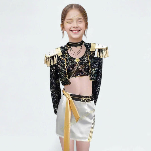 K-Pop Zoey Cosplay Costume Set for Kids